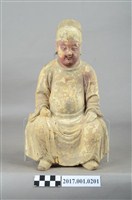 藏品(木雕王爺像)的圖片