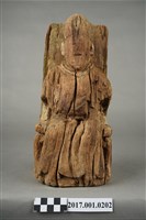 藏品(木雕王爺像)的圖片