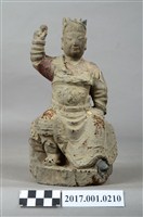 藏品(木雕王爺像)的圖片