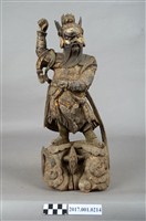 藏品(木雕王靈官像)的圖片
