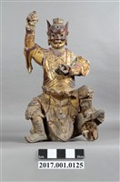 藏品(木雕王靈官像)的圖片