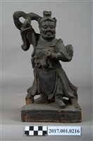 藏品(木雕王靈官像)的圖片