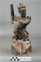 藏品(木雕王靈官像)的圖片