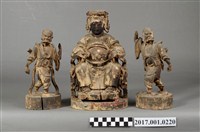 藏品(木雕天上聖母與千里眼順風耳像組)的圖片