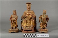 藏品(木雕天上聖母與千里眼順風耳像組)的圖片