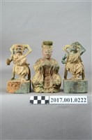 藏品(木雕天上聖母與千里眼順風耳像組)的圖片