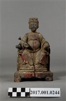 藏品(木雕天上聖母像)的圖片