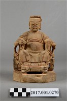 藏品(木雕天上聖母像)的圖片