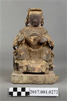 藏品(木雕天上聖母像)的圖片