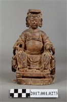 藏品(木雕天上聖母像)的圖片