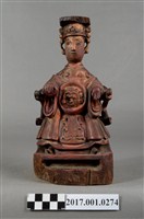 藏品(木雕天上聖母像)的圖片
