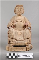 藏品(木雕天上聖母像)的圖片