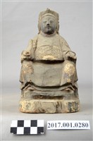 藏品(木雕天上聖母像)的圖片