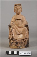 藏品(木雕天上聖母像)的圖片