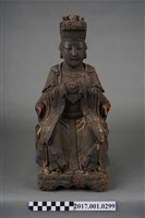 藏品(木雕天上聖母像)的圖片