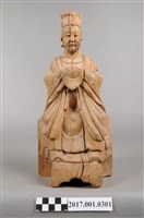 藏品(木雕天上聖母像)的圖片