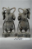 藏品(木雕千里眼順風耳像組)的圖片