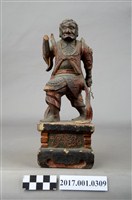 藏品(木雕千里眼像)的圖片