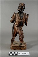 藏品(木雕順風耳像)的圖片