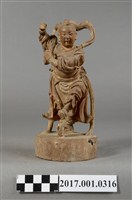 藏品(木雕中壇元帥像)的圖片
