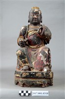 藏品(木雕中壇元帥像)的圖片