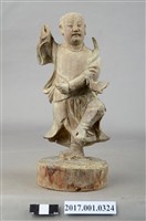 藏品(木雕中壇元帥像)的圖片