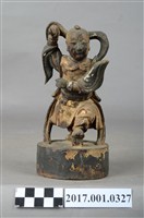 藏品(木雕中壇元帥像)的圖片