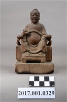 藏品(木雕中壇元帥像)的圖片