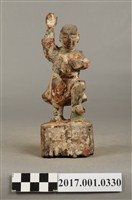 藏品(木雕中壇元帥像)的圖片