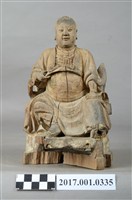 藏品(木雕中壇元帥像)的圖片