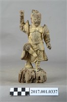 藏品(木雕中壇元帥像)的圖片