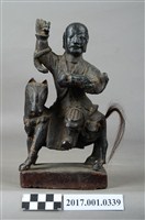 藏品(木雕中壇元帥像)的圖片