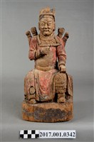 藏品(木雕火神像)的圖片