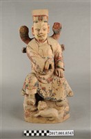 藏品(木雕火神像)的圖片