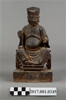 藏品(木雕文昌帝君像)的圖片