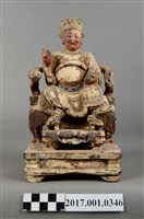 藏品(木雕文昌帝君像)的圖片