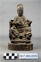 藏品(木雕文昌帝君像)的圖片