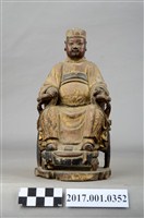 藏品(木雕文昌帝君像)的圖片