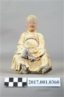 藏品(木雕文昌帝君像)的圖片