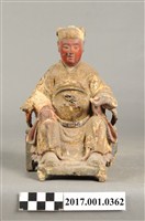 藏品(木雕文昌帝君像)的圖片