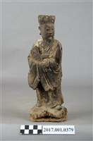 藏品(木雕文判官像)的圖片