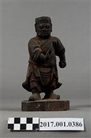 藏品(木雕武判官像)的圖片