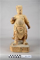 藏品(木雕武判官像)的圖片