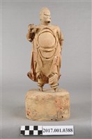 藏品(木雕武判官像)的圖片