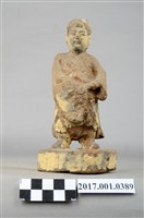 藏品(木雕武判官像)的圖片