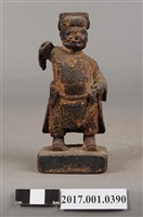 藏品(木雕武判官像)的圖片
