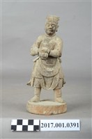 藏品(木雕武判官像)的圖片