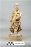 藏品(木雕武判官像)的圖片
