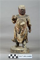 藏品(木雕武判官像)的圖片