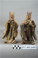 藏品(木雕文官侍從像組)的圖片